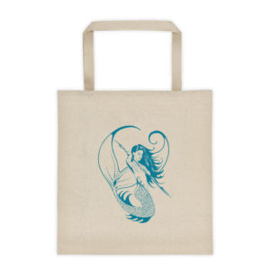 Permission Apparel - Deep Sea Huntress Design - Liberty Tote Bag